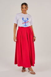 SAIA MIDI ALFAIATARIA COM PREGAS