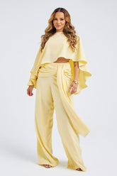 CROPPED TÚNICA ASSIMÉTRICO