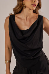 BLUSA ASSIMÉTRICA DEGAGÊ ALF. LEVE