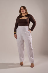 CALÇA BAGGY BOLSOS CARGO