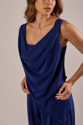 BLUSA ASSIMÉTRICA DEGAGÊ ALF. LEVE