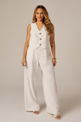 CALÇA PANTALONA MAXI PREGAS