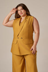 COLETE ALFAIATARIA BOTÕES DUPLO