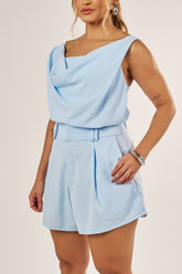 SHORT CLASSICO DE ALFAIATARIA LEVE