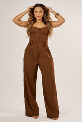 CALÇA RETA ALFAIATARIA COM PREGAS