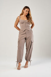 CALÇA ALADIM BOLSOS CARGO