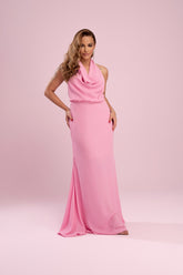 VESTIDO MIDI FRENTE ÚNICA DEGAGÊ