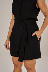 SHORT CLÁSSICO COM FAIXA