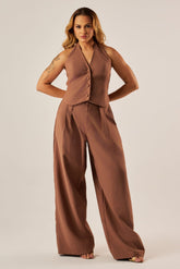 CALÇA PANTALONA MAXI PREGAS