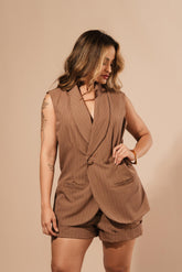 BERMUDA ALFAIATARIA RISCA DE GIZ