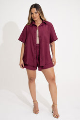 CAMISA MANGA CURTA CLÁSSICA