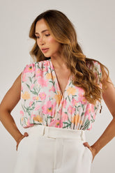 BODY DRAPEADO COM LAÇOS BOTANIC