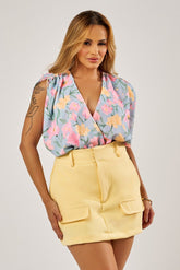 BODY DRAPEADO COM LAÇOS BOTANIC