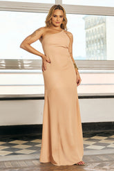 VESTIDO LONGUETE OMBRO ÚNICO