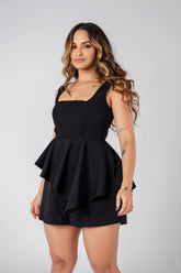 MACAQUINHO PEPLUM ASSIMÉTRICO