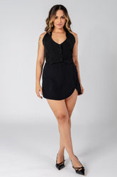 SHORT SAIA ALFAIATARIA TRANSPASSE