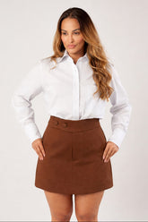 SHORT SAIA BOTÕES DUPLO