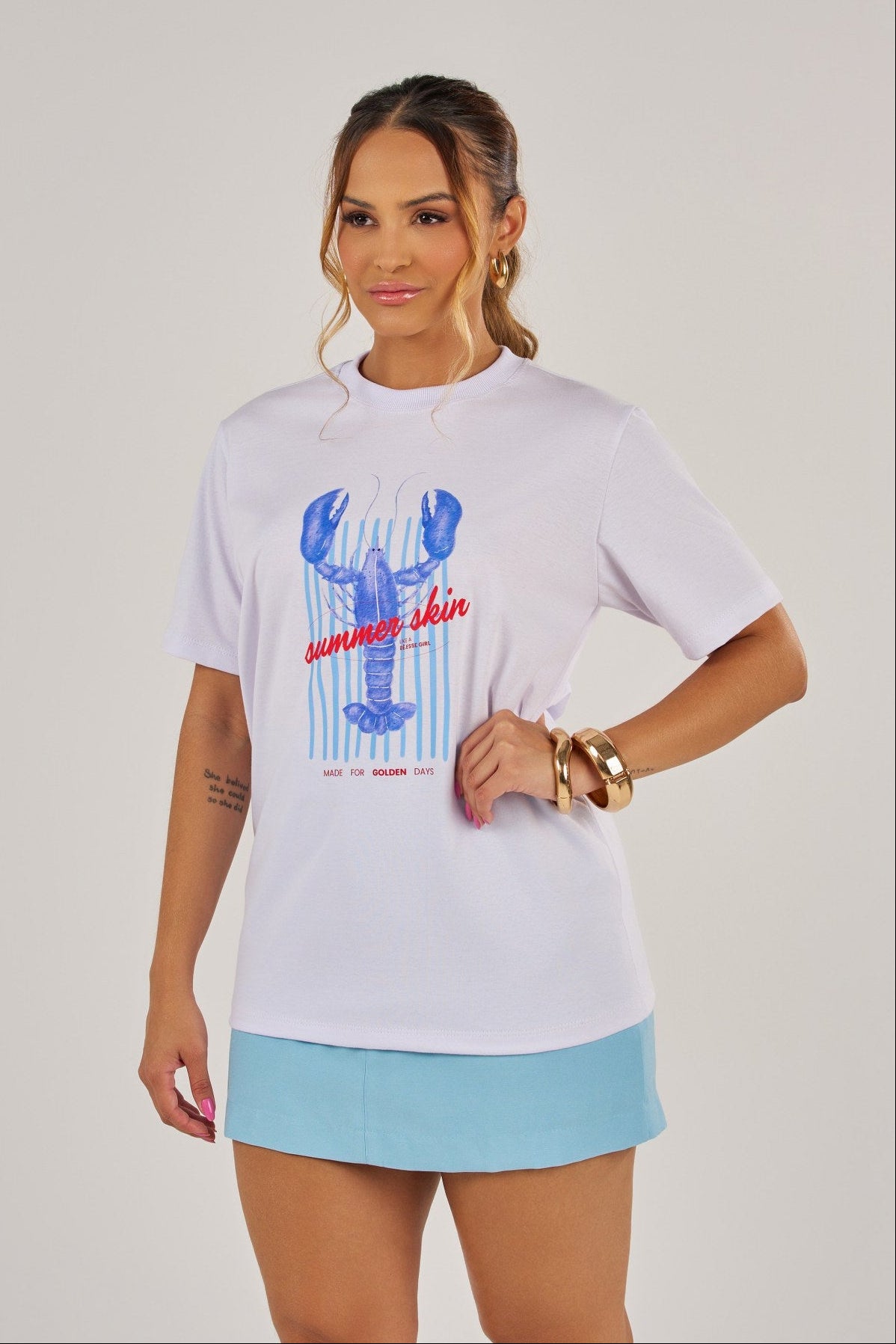 T-SHIRT ESTAMPA SEASIDE