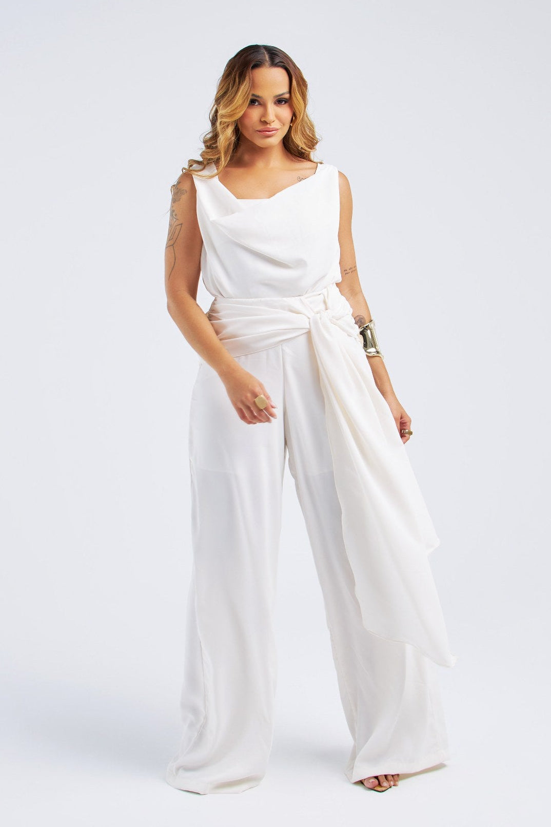 CALÇA PANTALONA MAXI FAIXA