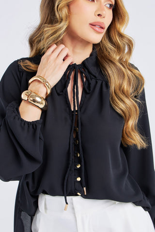 CAMISA MANGA LONGA BUFANTES