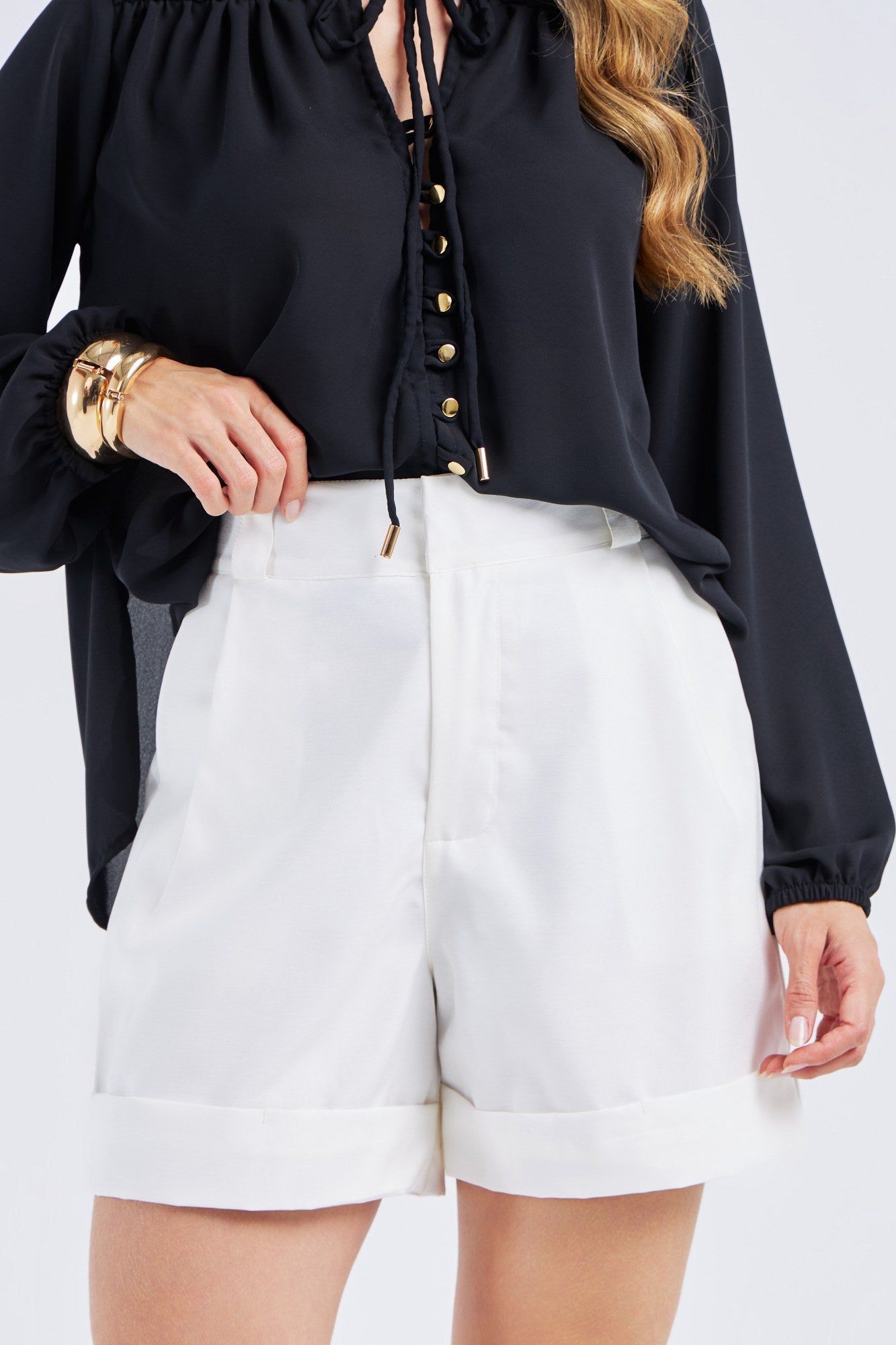 BERMUDA ALFAIATARIA BARRA ITALIANA