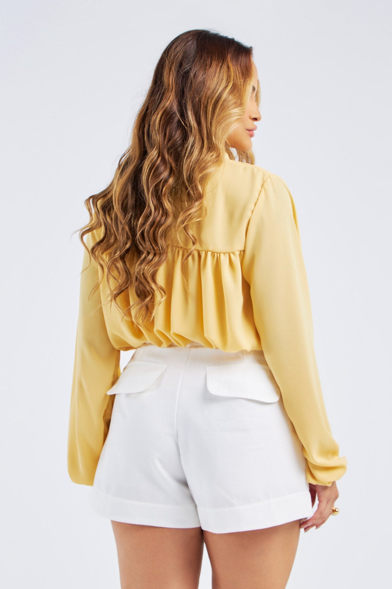 CAMISA MANGA LONGA BUFANTES