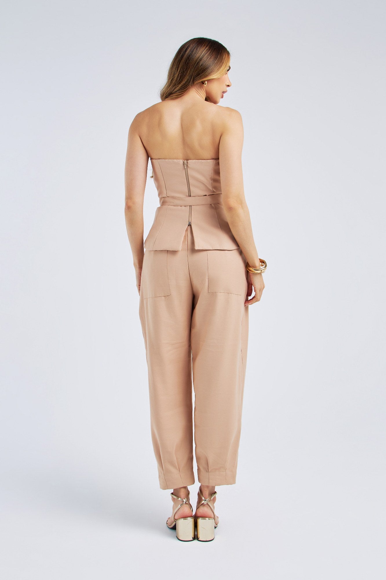 BLUSA TOMARA QUE CAIA COM CINTO