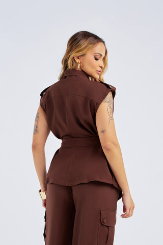 CALÇA WIDELEG BOLSOS CARGO