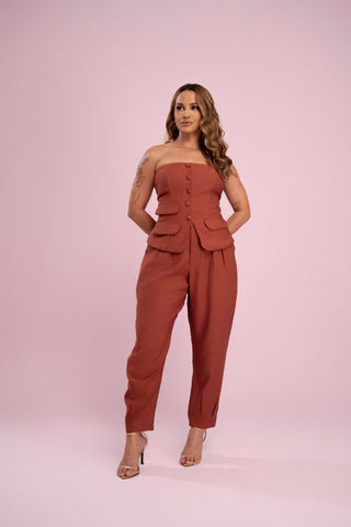 CALÇA SLOUCHY ALFAIATARIA