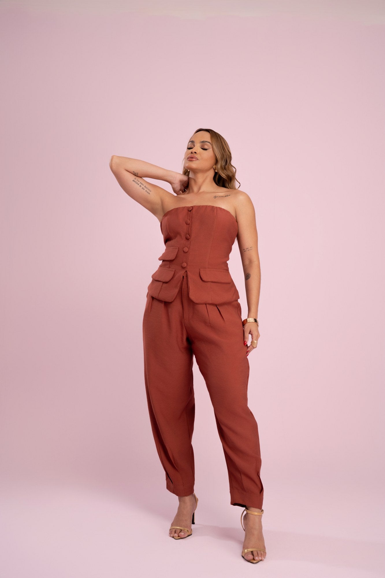 CALÇA SLOUCHY ALFAIATARIA