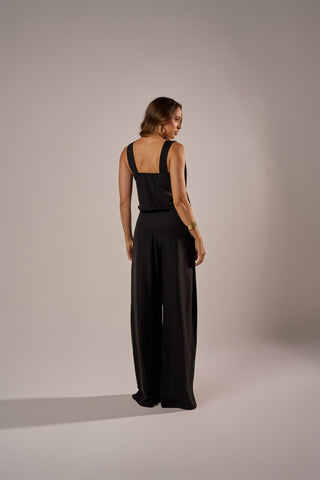 BLUSA ASSIMÉTRICA DEGAGÊ ALFAIATARIA LEVE