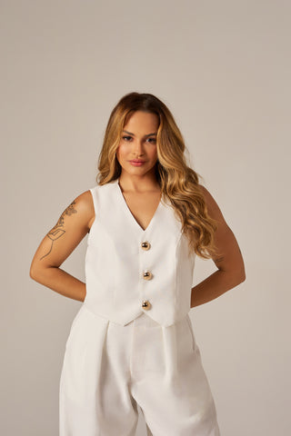 CALÇA PANTALONA MAXI PREGAS