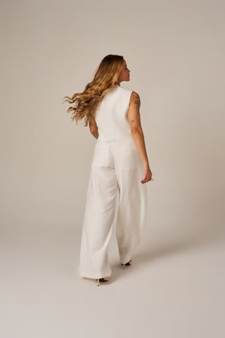CALÇA PANTALONA MAXI PREGAS