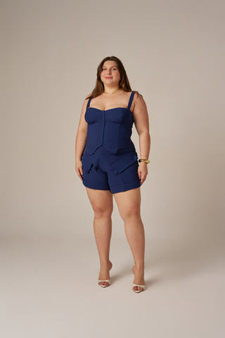 SHORT GODÊ LAPELAS