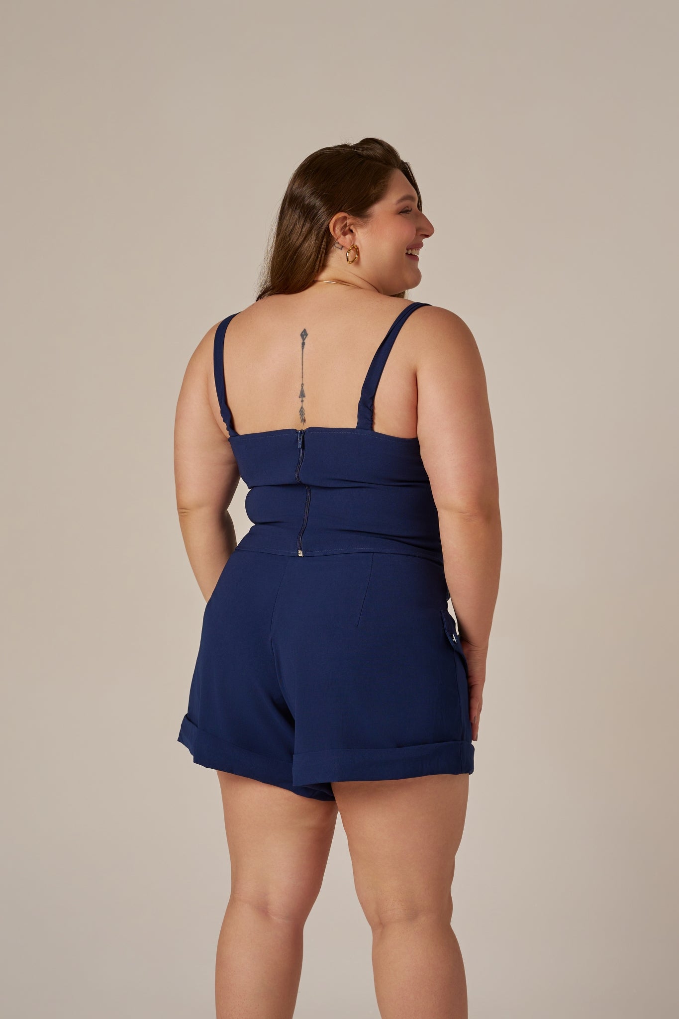 SHORT GODÊ LAPELAS