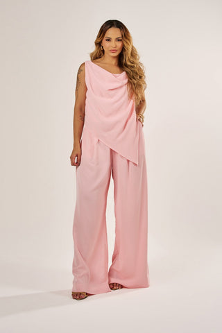 CALÇA PANTALONA ALFAIATARIA LEVE COM PREGAS