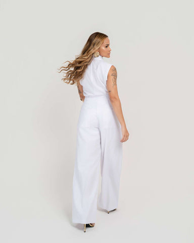 CALÇA PANTALONA MAXI PREGAS