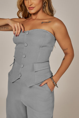 CORSET COM LAPELAS