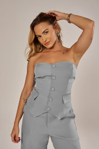 CORSET COM LAPELAS