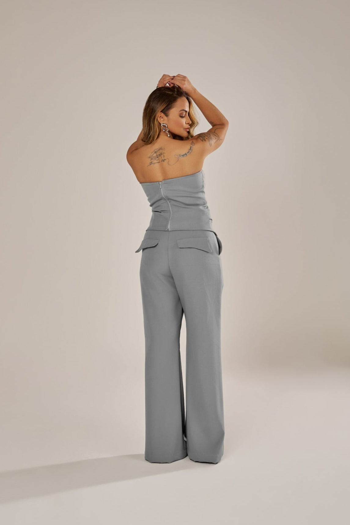 CALÇA CLÁSSICA ALFAIATARIA LISA