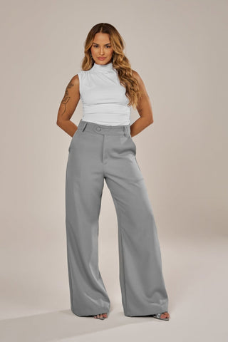 CALÇA CLÁSSICA ALFAIATARIA LISA