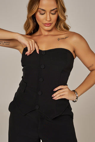 CORSET COM LAPELAS