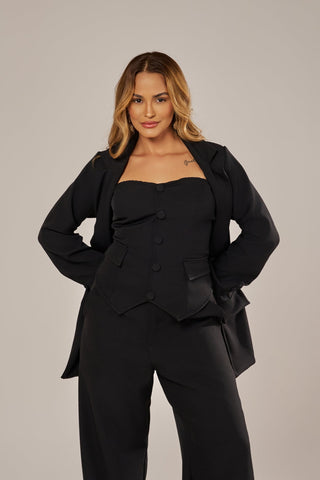 CALÇA CLÁSSICA ALFAIATARIA LISA