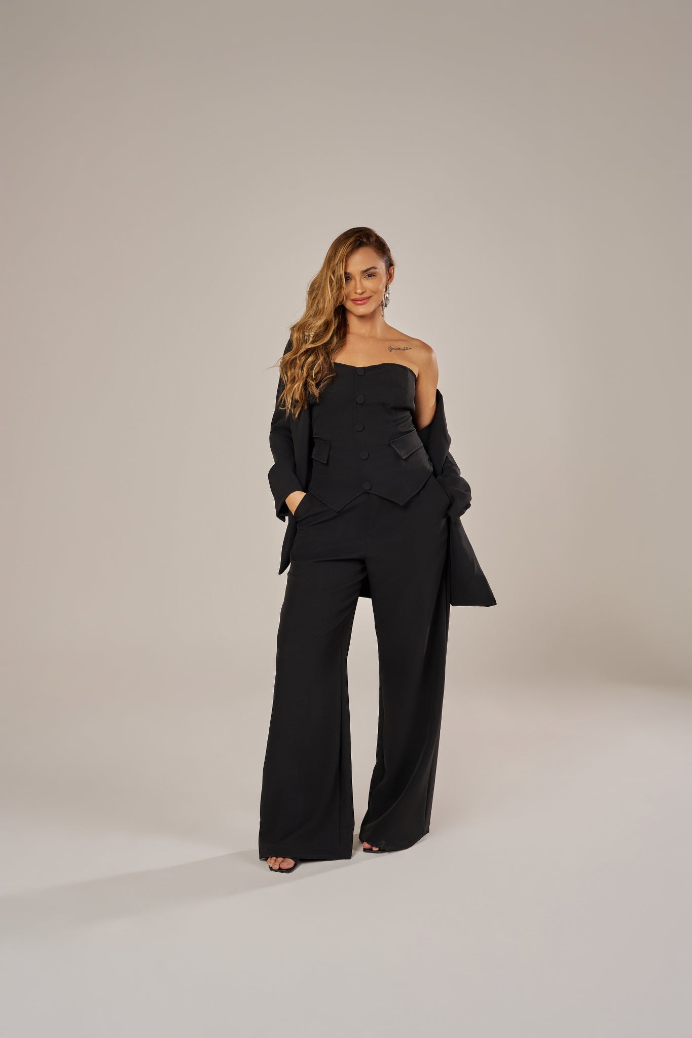 CORSET COM LAPELAS