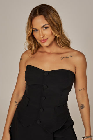 CORSET COM LAPELAS