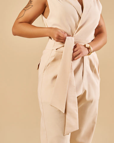 MACACÃO  SLOUCHY COM FAIXA