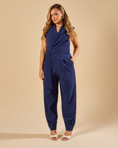 MACACÃO  SLOUCHY COM FAIXA