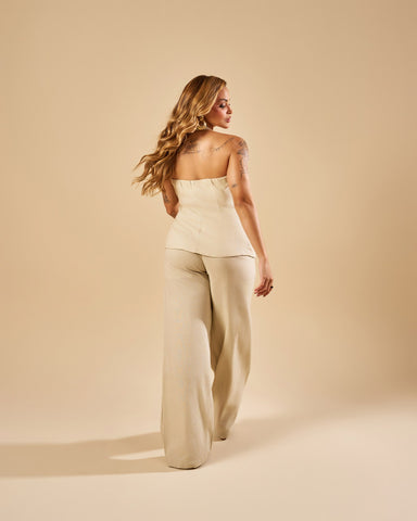 BLUSA FRENTE ÚNICA DE LINHO