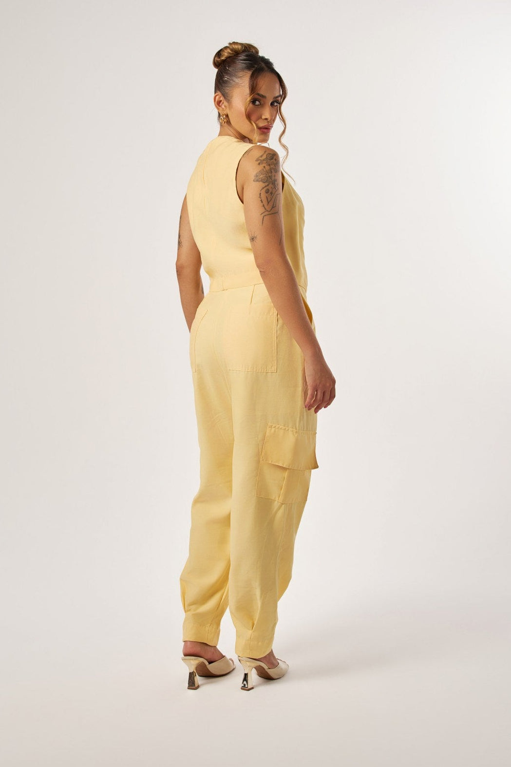 CALÇA BAGGY BOLSOS CARGO