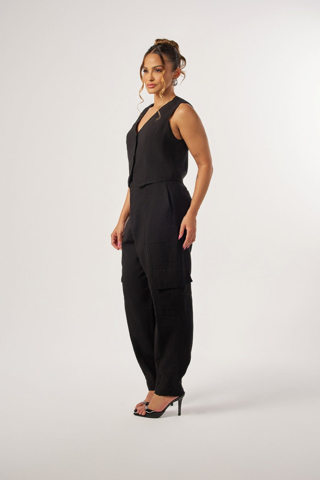 CALÇA BAGGY BOLSOS CARGO